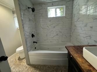 Bathroom, Interior, Marble Walls