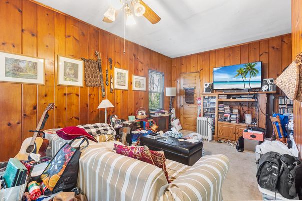 Interior, Living room, Wooden Walls