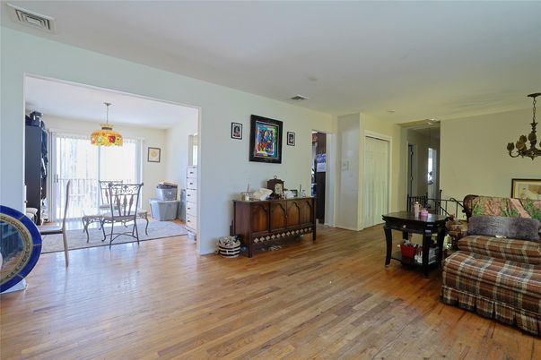 Chandelier, Home Office, Interior, Pendant Lights, Wood Texture Flooring