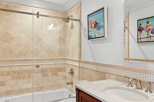 Bathroom, Glass Shower, Interior