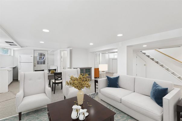 Dining room, Interior, Living room, Recessed Lighting