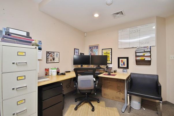 Home Office, Interior, Recessed Lighting