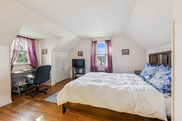 Bedroom, Home Office, Interior, Wood Texture Flooring