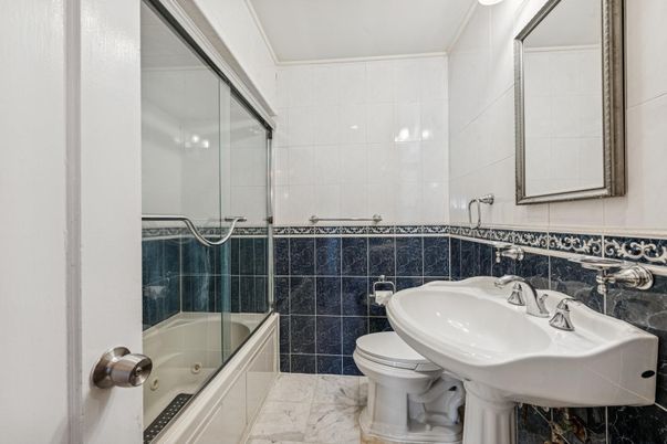 Bathroom, Glass Shower, Interior, Marble