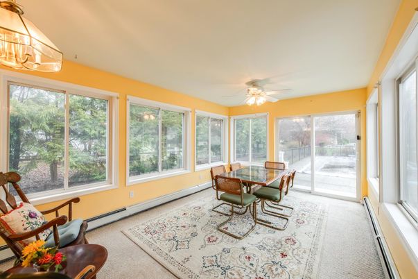 Dining room, Interior, Sun Room