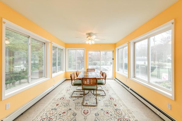 Dining room, Interior, Sun Room