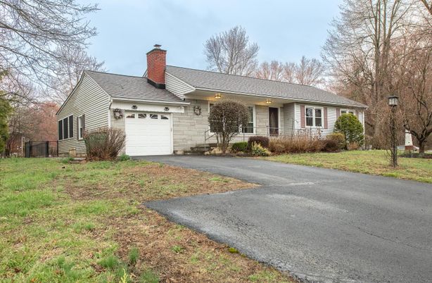Attached, Backyard, Exterior, Facade, Cape Cod