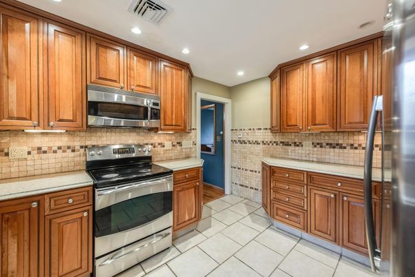 Interior, Kitchen, Recessed Lighting, Stainless Steel Appliances
