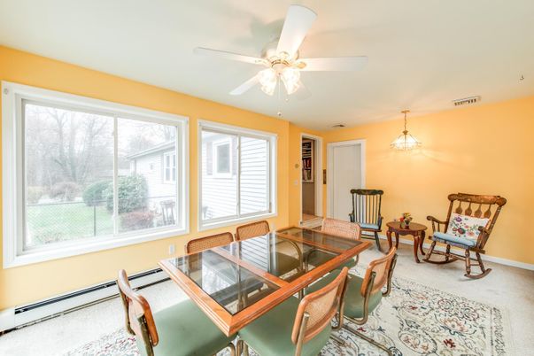 Dining room, Interior, Pendant Lights