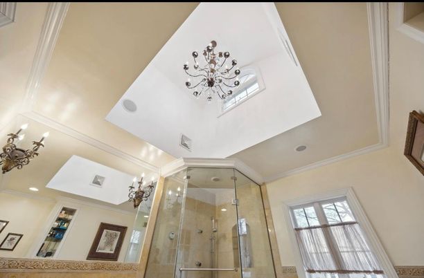 Chandelier, Interior, Recessed Lighting