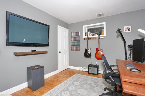 Home Office, Interior, Wood Texture Flooring
