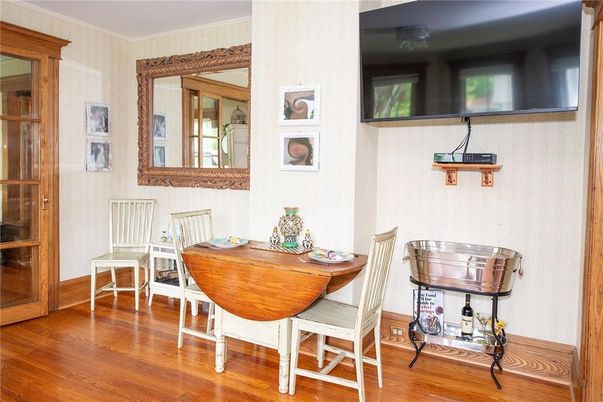 Dining room, Interior, Wood Texture Flooring