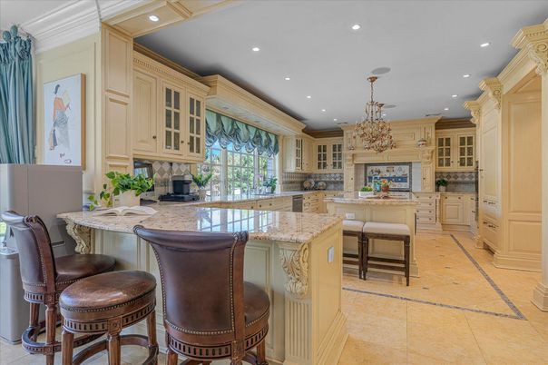 Chandelier, Interior, Kitchen, Recessed Lighting