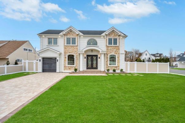 Attached, Backyard, Exterior, Facade, French Provincial