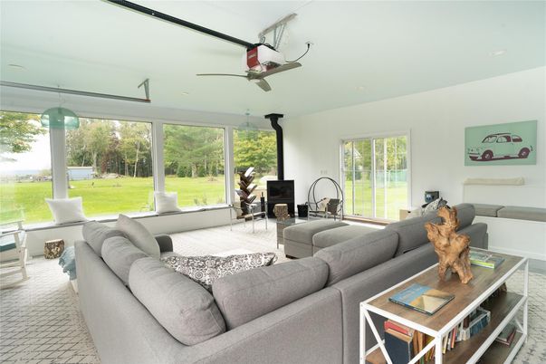 Fireplace, Interior, Living room, Recessed Lighting