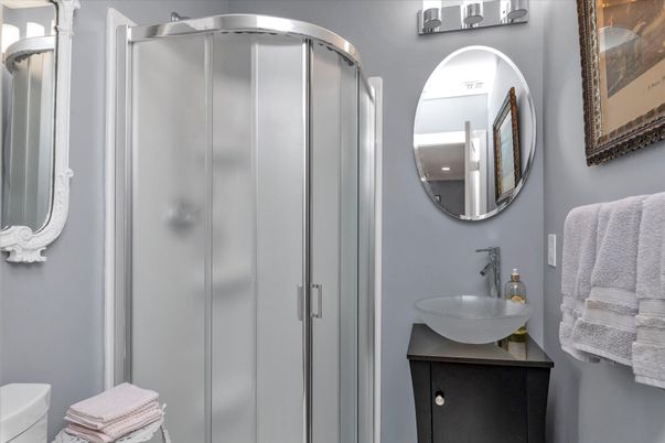Bathroom, Glass Shower, Interior