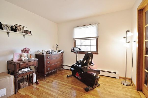 Fitness Equipment, Interior, Wood Texture Flooring
