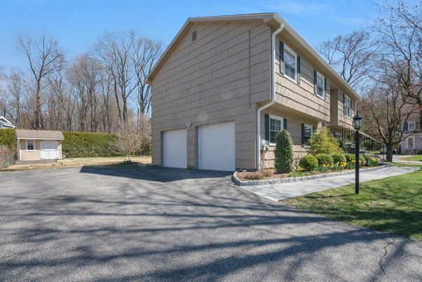 Attached, Detached Garage, Exterior, Facade, None