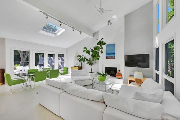 Dining room, Fireplace, Interior, Living room