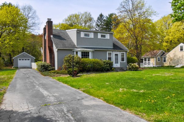 Detached Garage, Exterior, Facade, Cape Cod