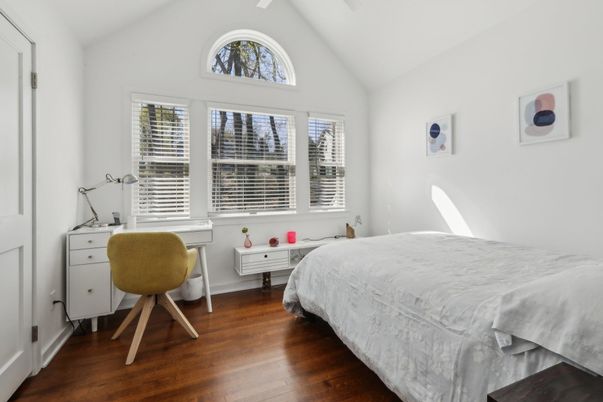 Bedroom, Home Office, Interior, Wood Texture Flooring