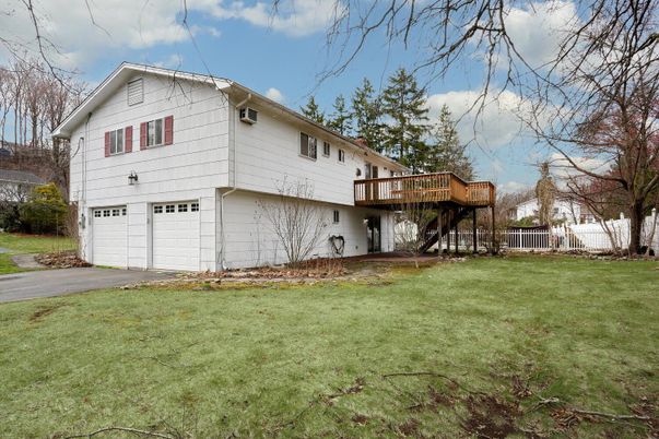 Attached, Backyard, Exterior, Facade, Raised Ranch