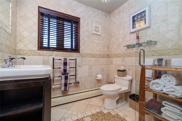Bathroom, Interior, Stone Walls