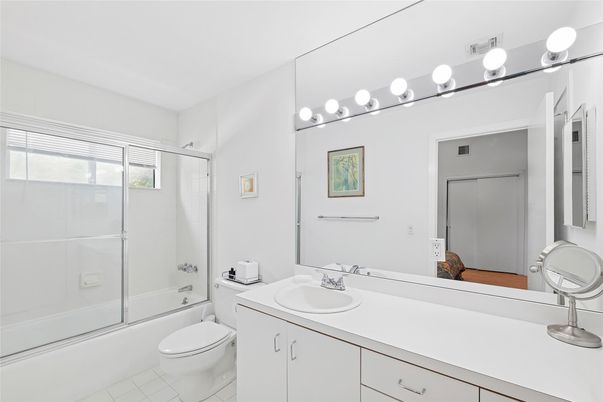Bathroom, Dual Sink Vanities, Glass Shower, Interior