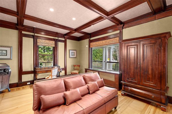 Interior, Recessed Lighting, Wooden Beams, Wood Texture Flooring
