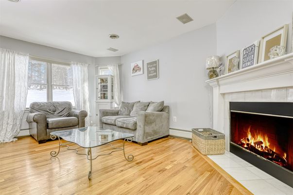 Fireplace, Interior, Living room, Wood Texture Flooring