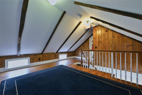 Empty room, Interior, Wooden Beams, Wood Texture Flooring, Wooden Walls