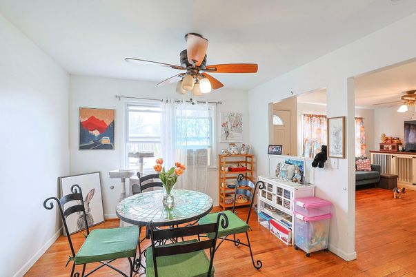 Dining room, Interior, Wood Texture Flooring