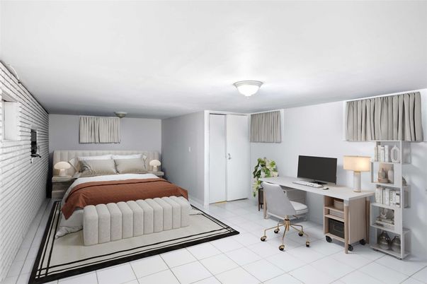 Bedroom, Home Office, Interior