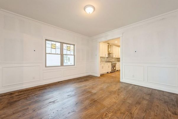 Empty room, Interior, Kitchen, Wood Texture Flooring