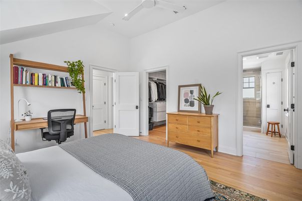 Bedroom, Home Office, Interior, Wood Texture Flooring