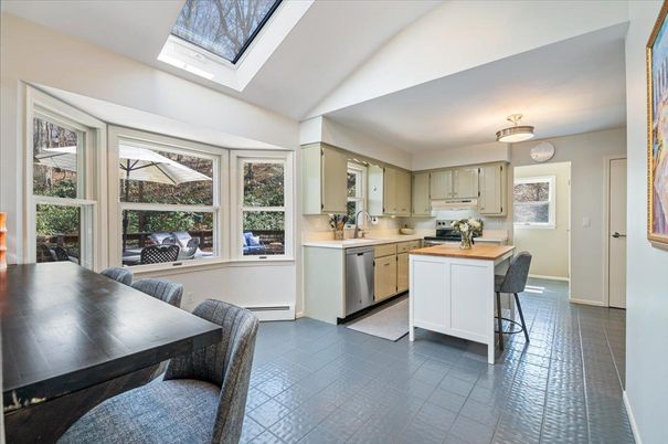 Dining room, Interior, Kitchen, Stainless Steel Appliances