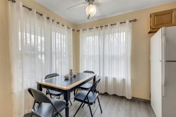 Dining room, Interior, Wood Texture Flooring