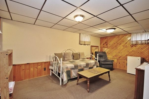 Bedroom, Interior, Wooden Walls