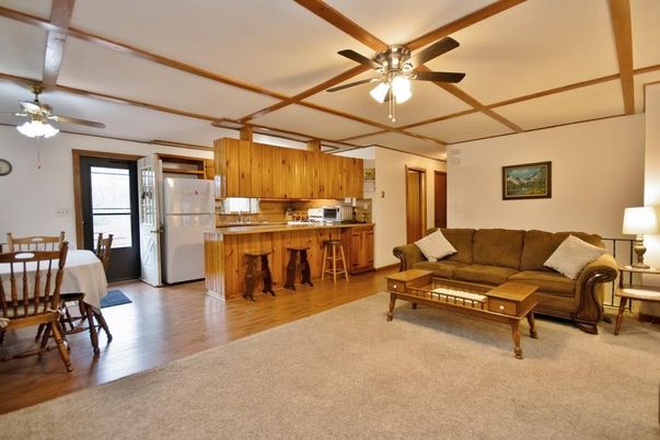 Dining room, Interior, Kitchen, Living room, Wood Texture Flooring