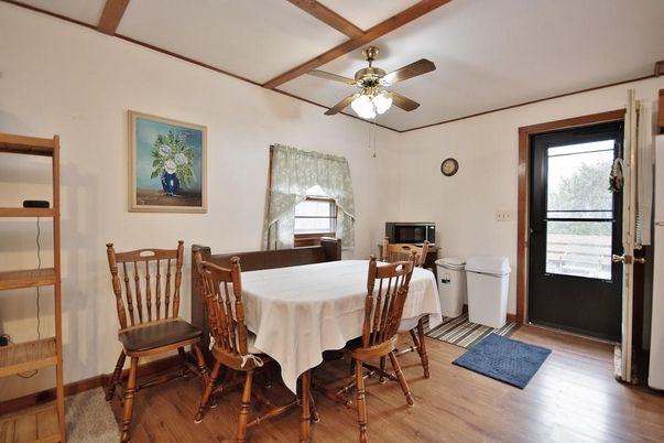 Dining room, Interior, Wooden Beams, Wood Texture Flooring