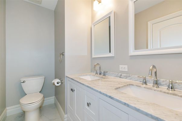 Bathroom, Dual Sink Vanities, Interior, Marble