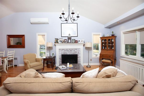 Chandelier, Dining room, Fireplace, Interior, Living room, Wood Texture Flooring