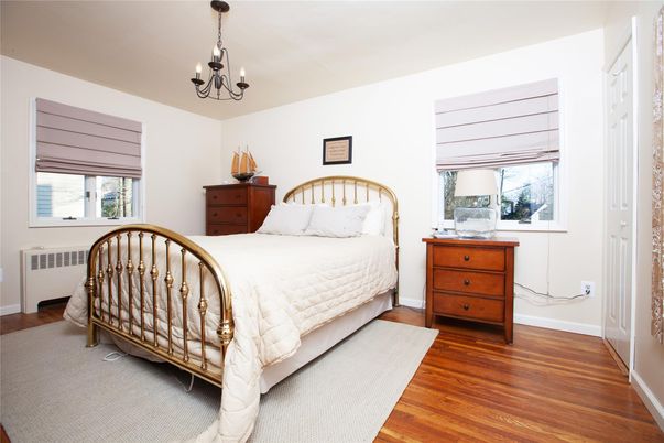 Bedroom, Chandelier, Interior, Wood Texture Flooring