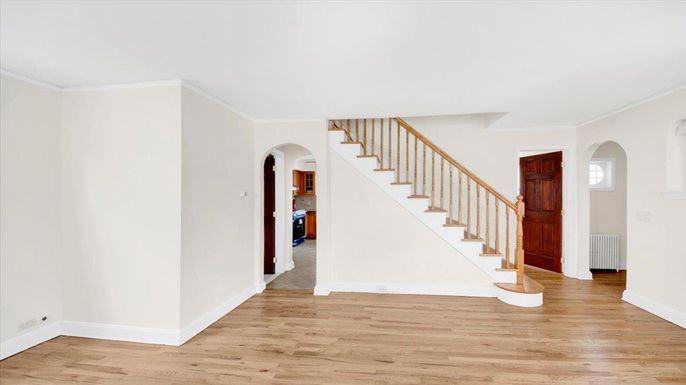 Empty room, Interior, Wood Texture Flooring