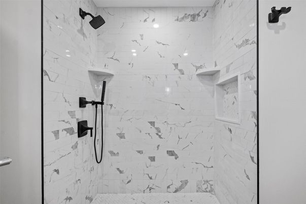 Bathroom, Interior, Marble Walls