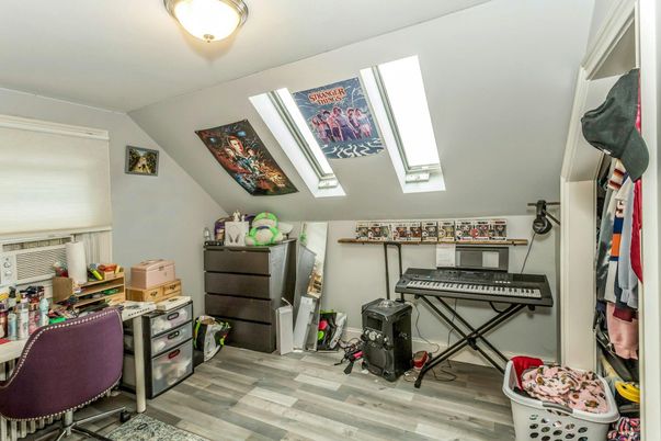 Home Office, Interior, Piano, Wood Texture Flooring