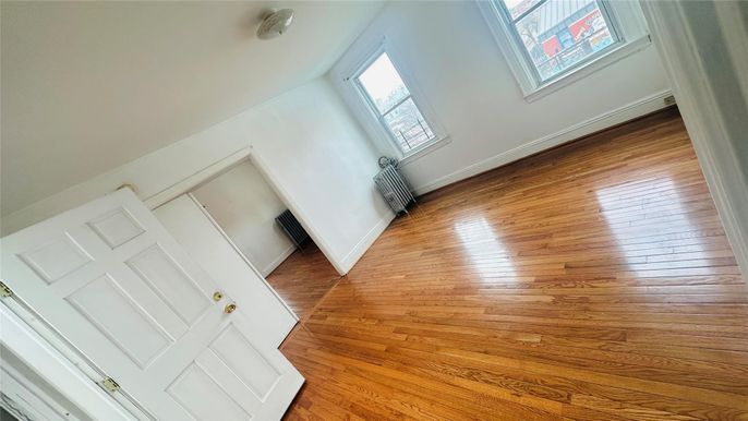 Empty room, Interior, Wood Texture Flooring