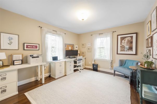 Home Office, Interior, Wood Texture Flooring
