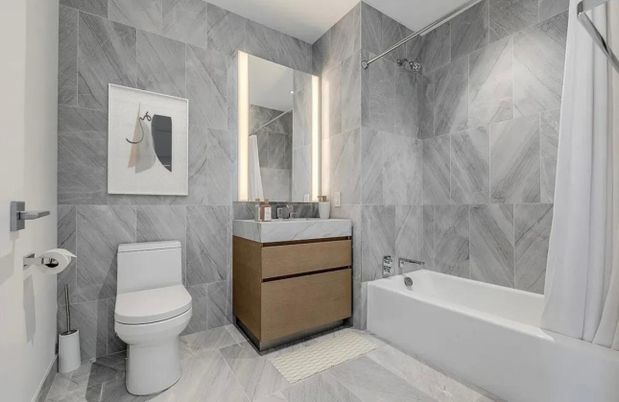 Bathroom, Interior, Marble Walls