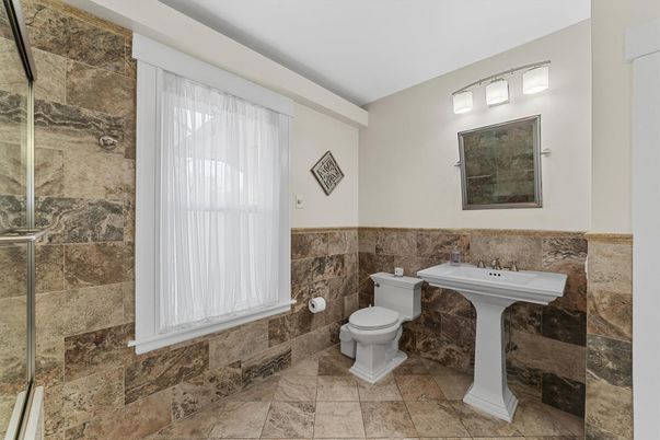 Bathroom, Interior, Stone Walls